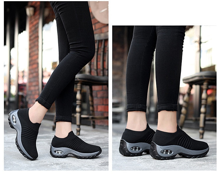 Casual Women Breathable Mesh Sneakers