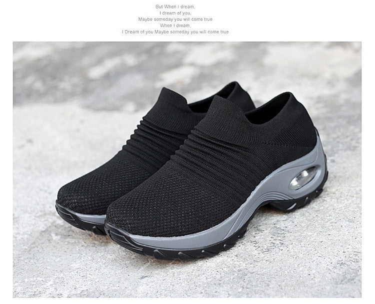 Casual Women Breathable Mesh Sneakers