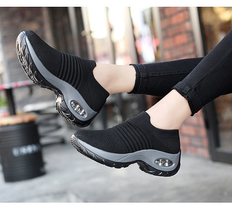 Casual Women Breathable Mesh Sneakers