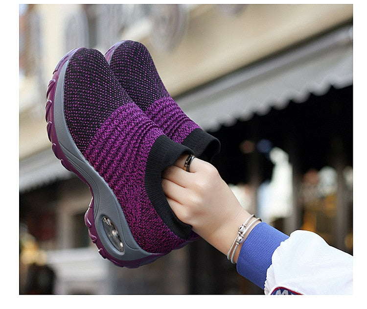 Casual Women Breathable Mesh Sneakers