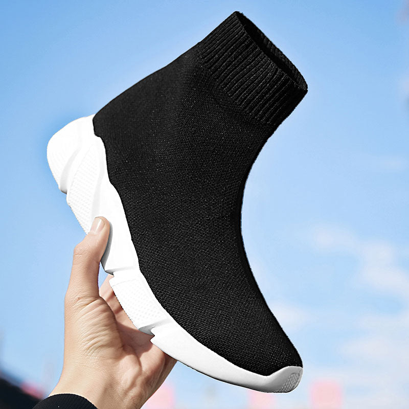 Casual Elasticity Breathable Ankle Boot Sneakers