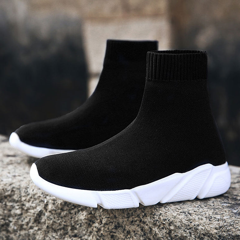 Casual Elasticity Breathable Ankle Boot Sneakers