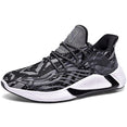 Breathable Mesh Lace-up Jogging Sneakers