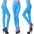 High Elastic Waist Leather Pants Leggings