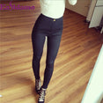 High Waist Skinny Denim Jeans Pencil Pants