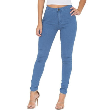 High Waist Skinny Denim Jeans Pencil Pants