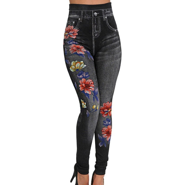 Casual Ultra Stretchy Skinny Denim Pants