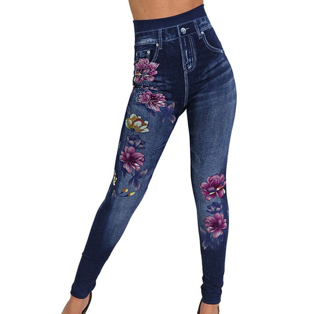 Casual Ultra Stretchy Skinny Denim Pants