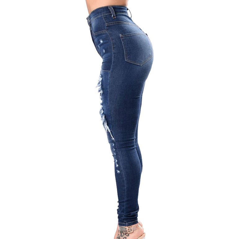 Casual Ultra Stretchy Skinny Denim Pants