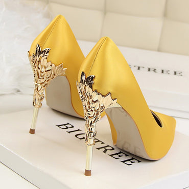 Thin Pointed Toe Pumps Wedding High Heels