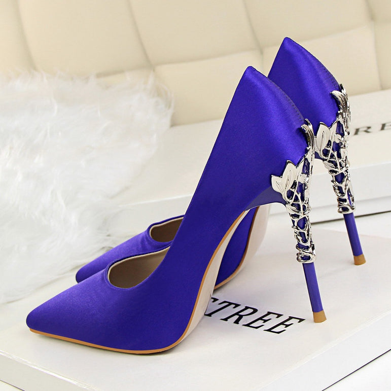 Thin Pointed Toe Pumps Wedding High Heels