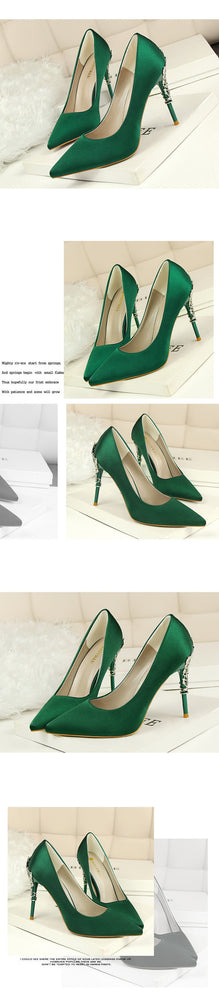 Thin Pointed Toe Pumps Wedding High Heels