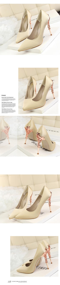 Thin Pointed Toe Pumps Wedding High Heels