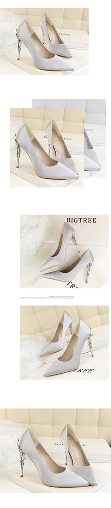 Thin Pointed Toe Pumps Wedding High Heels