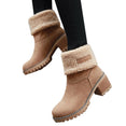 Comfortable Shoes Fur Warm Snow Boots