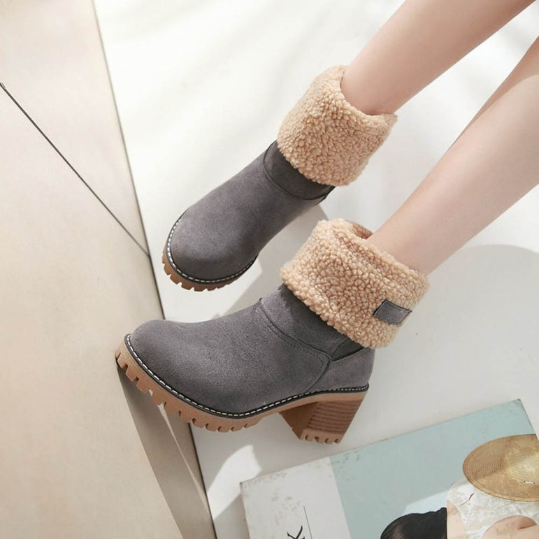 Comfortable Shoes Fur Warm Snow Boots