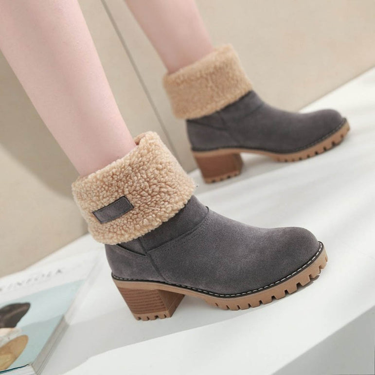 Comfortable Shoes Fur Warm Snow Boots