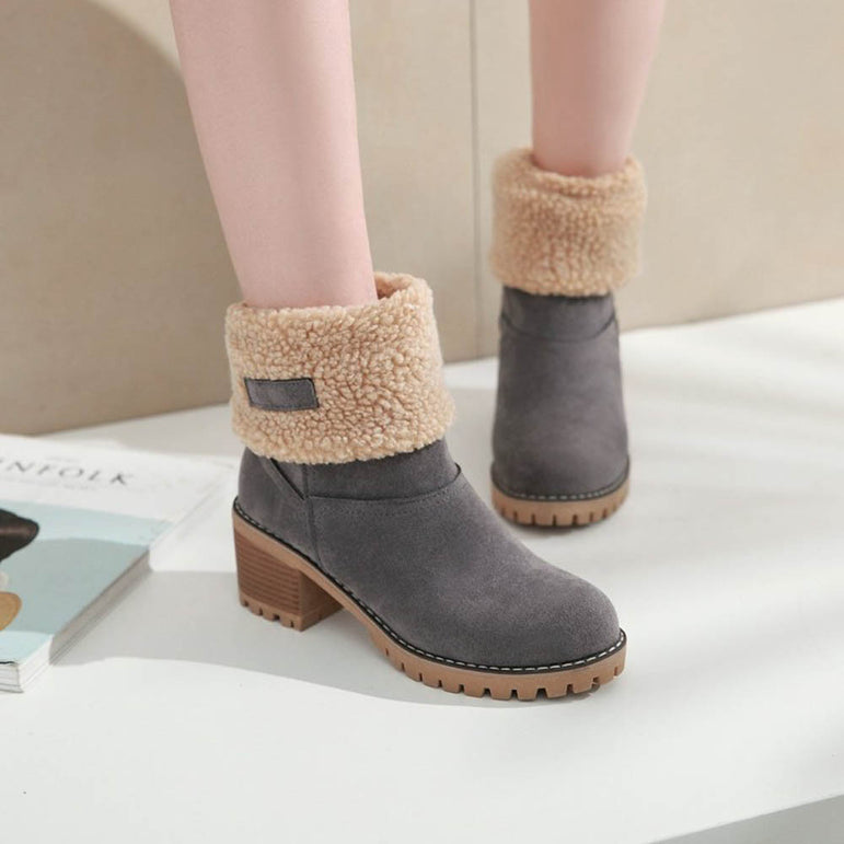 Comfortable Shoes Fur Warm Snow Boots