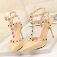 Luxury Rivet High Heels Pumps