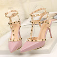 Luxury Rivet High Heels Pumps