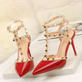 Luxury Rivet High Heels Pumps