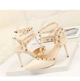 Luxury Rivet High Heels Pumps