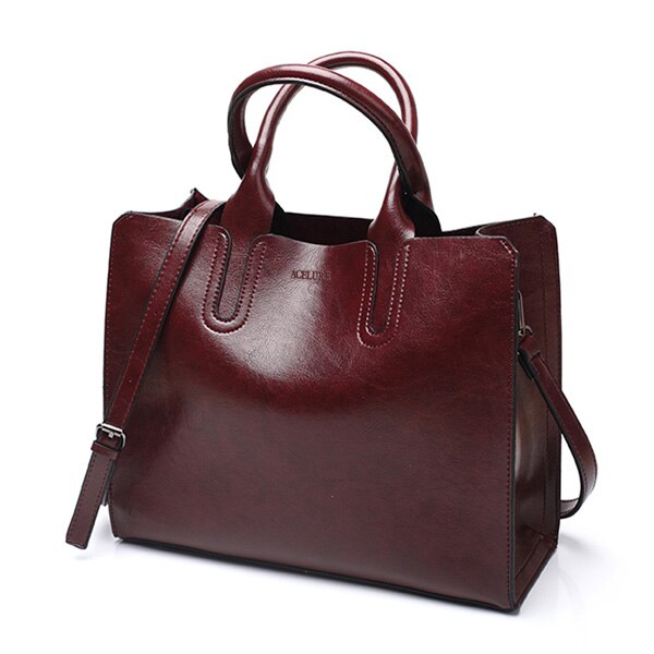 Big Trunk Tote Vintage Shoulder Handbags