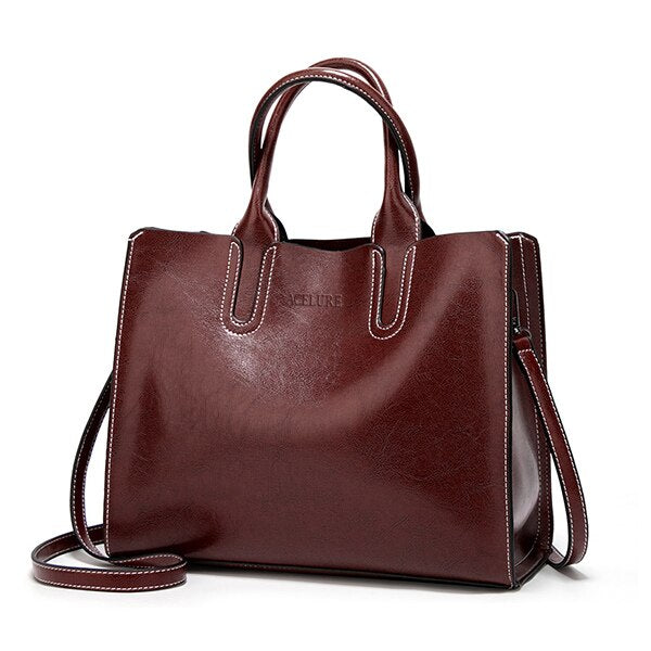 Big Trunk Tote Vintage Shoulder Handbags