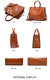 Big Trunk Tote Vintage Shoulder Handbags