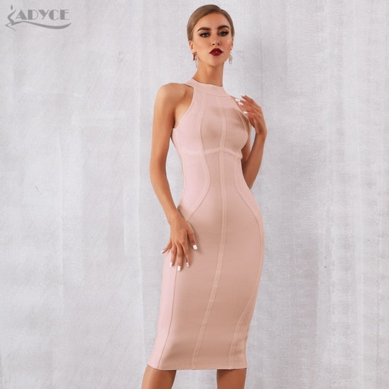 Elegant Women Bodycon Bandage Dress