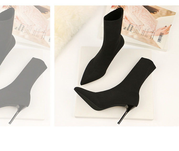 Ankle Sexy Stretch Booties