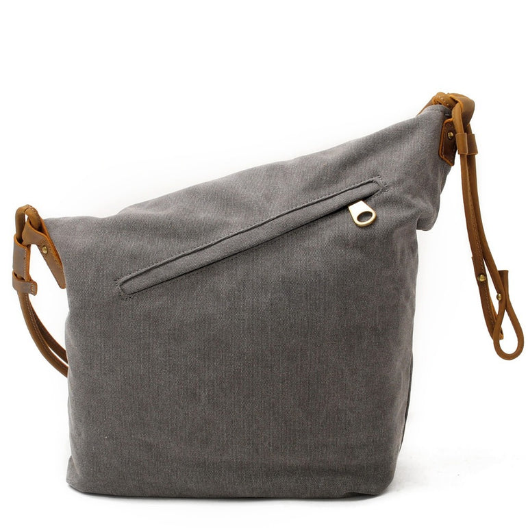 Leather Vintage Shoulder Women Messenger Canvas Bags