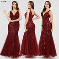 Short Sleeve Lace Appliques Evening Gowns Dress