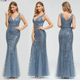 Short Sleeve Lace Appliques Evening Gowns Dress