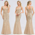 Short Sleeve Lace Appliques Evening Gowns Dress