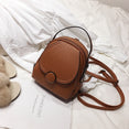 Leather Mini Soft Touch Multi Function Backpack