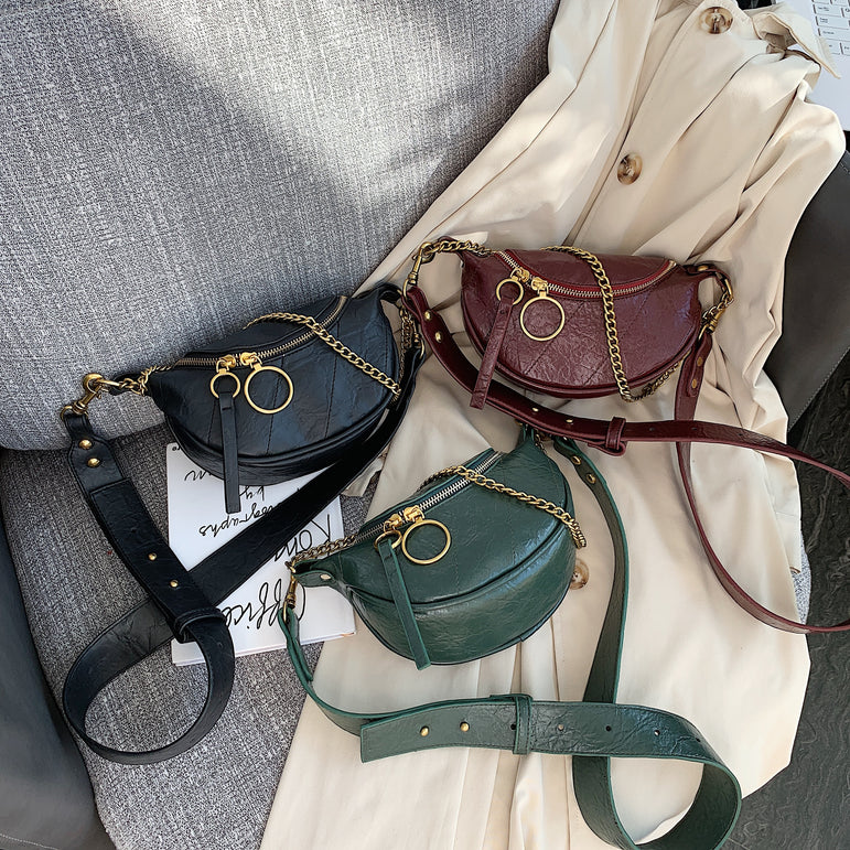 Leather Crossbody Shoulder Messenger Handbags