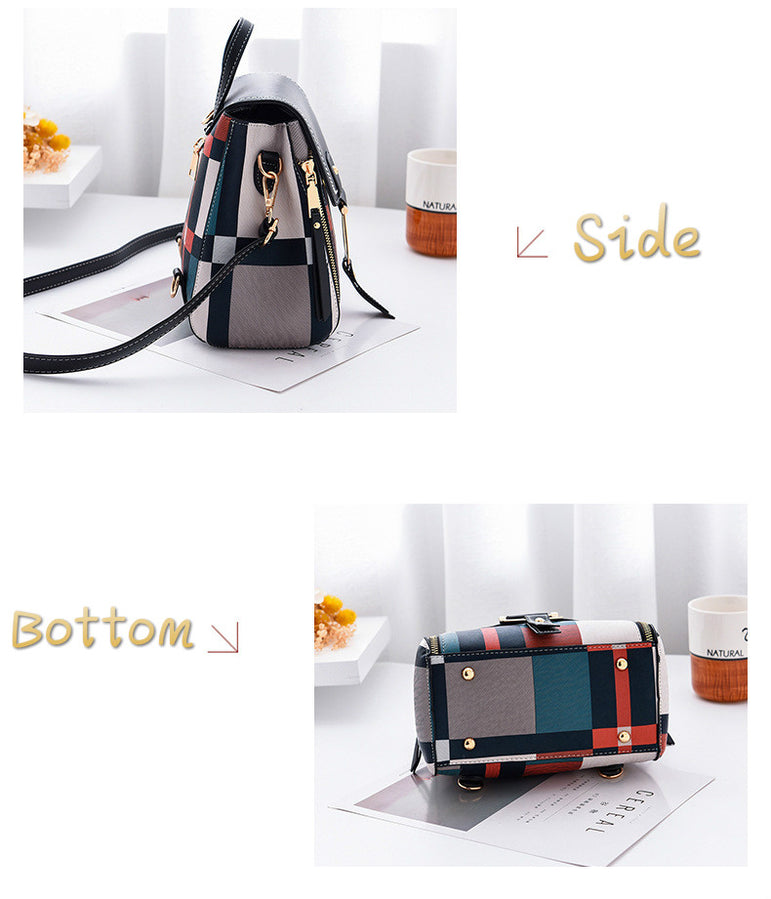 Multiple Using Women Grid Backpacks