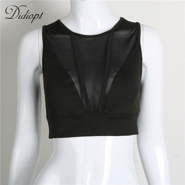 Running Vest Mesh Corsets Yoga Bra