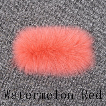 Luxury Indoor Real Fox Fur Slipper