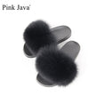 Luxury Indoor Real Fox Fur Slipper