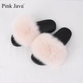 Luxury Indoor Real Fox Fur Slipper