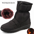 Waterproof Ladies Plush Insole Winter Boots